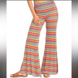 Show Me Your MuMu Multicolor lined pants. Size S. Good used condition.